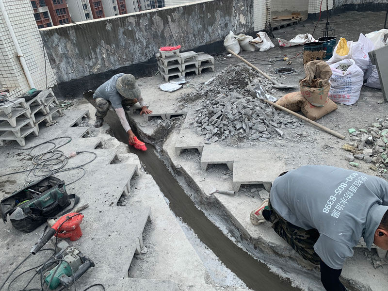 屋面裂縫防水堵漏