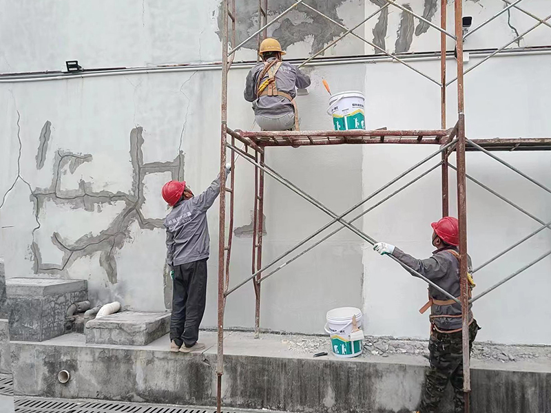 外墻裂縫滲水補漏