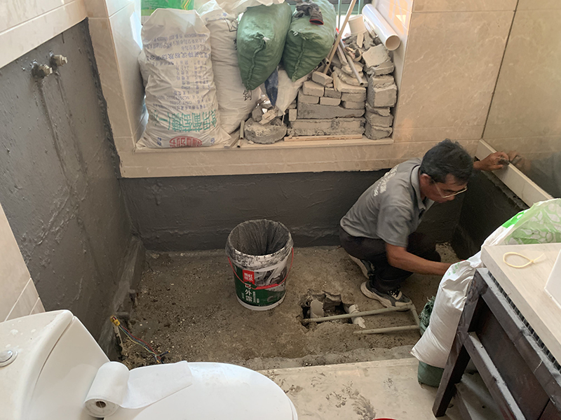 淋浴室漏水維修