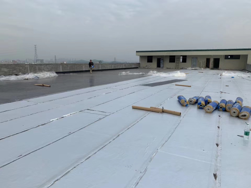 廠房屋面自粘卷材整體防水